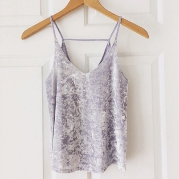 Brandy Melville Other - 🦋 Crushed Velvet Tank Top